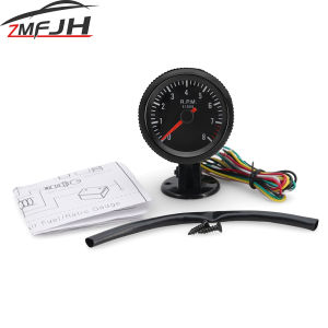 52mm Car RPM Gauge 0-8000 PRM Tachometer With LED Backlight For 1~8 Cylinder For 12V Car Engine Auto Car Tacho Indicator