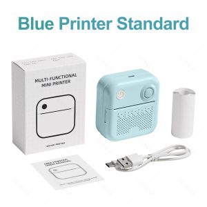 GZQIANJI D3 Portable PrinterThermal Paper Stickers Paper Mini Printers Labels Maker Printer for Error Printing Photo Printing