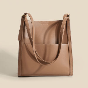 กระเป๋าผู้หญิงหนังแท้แฟชั่นฤดูร้อนใหม่ กระเป๋าถือขนาดใหญ่ กระเป๋าสะพายไหล่ข้างเดียว กระเป๋าผ้าไนลอนสำหรับเดินทาง