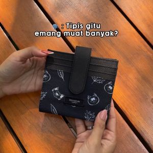 Nala Winter Black - Dompet Cardholder Dompet Kartu lipat kecil pria Card wallet Dinamican Supply
