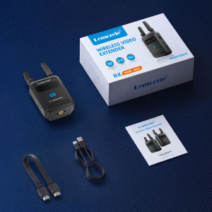 Lemorele 200M Wireless HDMI Transmitter Receiver 1080P Video Transceiver HDMI Wireless Extender For Live Streaming Photography