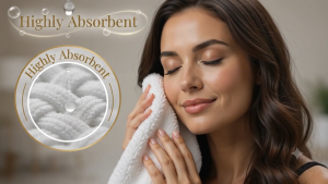 Light Hand Towel. Hotel Egyptian Cotton. Highly Absorbent and Fast Dry