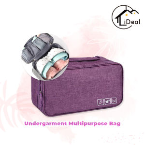 iDeal Home Bra Storage Bag Underwear Bag Travel Underwear Storage Bag Lingerie Storage Bag Undergarment Multipurpose Bag内衣旅行袋