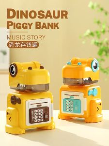 MALOTOYS - Dinosaur Piggy Bank Celengan Elektronik Money Mainan Edukasi Menabung Anak Malo Toys