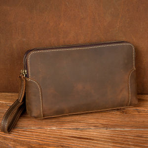 Mantime | Retro Full Grain Horsehide Leather Wallet