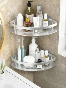 JINXIUBAINIAN | Hanging Triangle Shelf Bathroom Storage