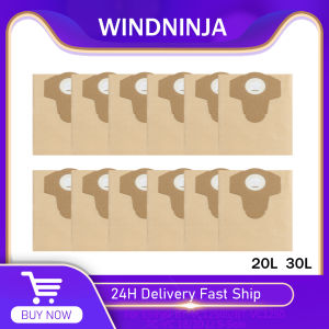 5/10 PCS 20L 30L Dust Collection Bag For Einhell BT-VC1250S/BT-VC1250/TC-VC 18/20 Li S-Solo Wet And Dry Vacuum Filter Bag