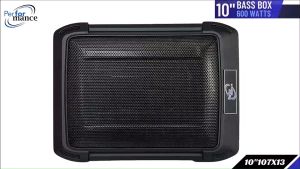 เบสบ๊อก10นิ้ว PERFORMANCE BASS BOX รุ่น 10"-7X13 แถมฟรีชุดติดตั้งมูลค่า 500 บาท (AMK10) แอมป์แรงในตัวดอกซับอลูมิเนียม