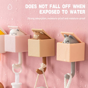 Adhesive Wall Hook Organizer: Key Holder for House Keys & Heavy Wall Hanger