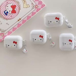 Sanrio | Vỏ Bảo Vệ Tai Nghe Hoạt Hình Hello Kitty Dễ Thương Cho AirPods 1/2/3/Pro3/4/Pro2 - Hộp Đựng Tiện Lợi Của Sanrio