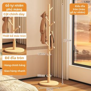 JIAJIESHI | Giá Đỡ Áo Cây Sồi