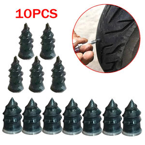 10pcs Vacuum Tyre Repair Rubber Nails  Tyre Repair Set Nail Kit for Car Motorcycle Tubeless Rubber Tire Puncture Repair Nails Tool Accessories