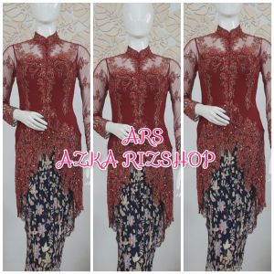 atasan kebaya pesta kebaya model pinguin + longtorso