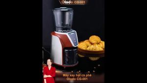 Máy xay hạt cà phê Espresso thương hiệu Đức Olodo CG-001 công suất 165W Lưỡi xay SS430 - Hàng chính hãng bảo hành 12 tháng