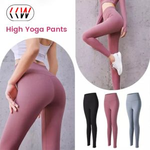 CCW Yoga Pants Women Sportswear Top High Waist Up Clothing Fitness Run Gym Sports Leggings