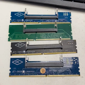 CHENJ DDR3 DDR4 DDR5 Laptop SO-DIMM to Desktop Adapter Card Converter Memory RAM Connector Adapter
