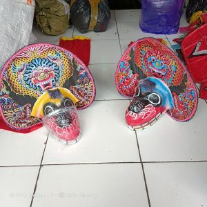Barongan spon printing