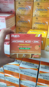 IMMUMAX Ascorbic Acid as Sodium Ascorbate + Zinc Capsule (100s/box)
