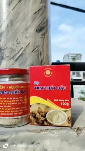 Bột Tam Thất Bắc Xuân Nguyên Hũ 100g Thượng Hạng