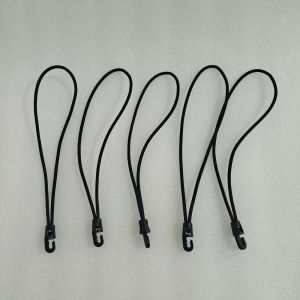 5PCS Elastic Stretcher Hook - Rubber Tarpaulin Tensioner W/Anti-Slip Luggage Rope Strap for Camping/Car Roof