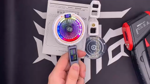 LYNXZ AI Phone Cooler Magnetic Gaming Ice Mobile Heat Sink Portable USB Cooling mini Fan Telefon Radiator Colored Lights 1 Year Warranty