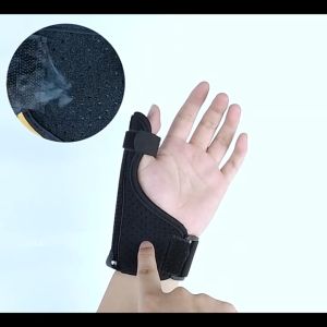 Thumb Support Lifting Finger Wrist Holder Straps Splint Brace Fit Left Right Hand Arthritis Stabiliser Gloves
