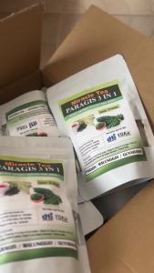 -Paragis 3 in 1 Herbal Tea with Malunggay and Guyabano 30 Bags.