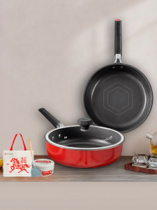 Swiss Military | Antibacterial Coating Free Titanium Composite Base Frying Pan