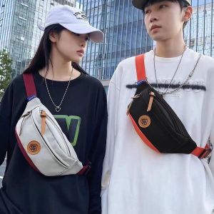 Korean Style Messenger Bag Fashion Sling Bag For Women Men Ins Japanese Chest Bag Lightweight Pouch Bag Sports Travel Shoulder Bag