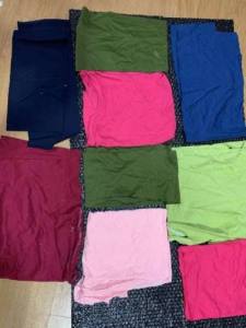 KAIN LAP MAJUN PERCA BAHAN KAIN KATUN SERAP AIR bahan kain lap termurah karungan polos  murah  bekas kain bal perca menyerap air katun bengkel motif polos karungan majun lembaran lap hitam 1 kg