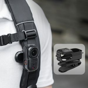 360 Rotation Clip Mount for DJI Osmo Nano Sports Camera Accessories Anti-shake Backpack Clip Holder for DJI Osmo Nano