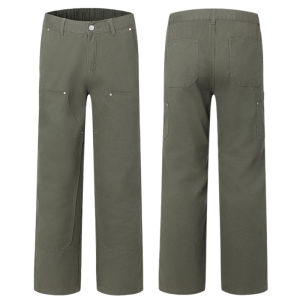 Quần Jeans Nam MOCARLCE Cotton Military Green Công Sở Thường Ngày Quần Ống Thẳng Quần Công Sở Mới Mùa Xuân