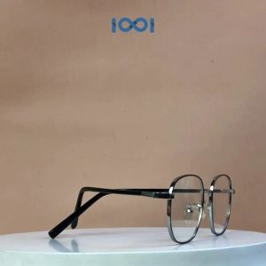IOOI Eyewear - Kacamata Kotak Metal Bisa Minus/Plus Lensa Anti Blueray Photocromic Pria Wanita 8624