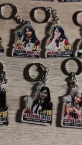 Gantungan Kunci Akrilik Member JKT48 SSK (Feni Freya Marsha Jessi Christy Muthe dst) Free Photocard Unofficial/Handmade  | Bisa COD Langsung kirim