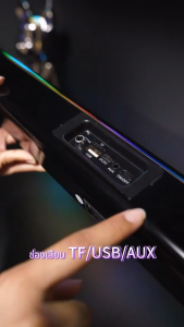 EXPOSE ลำโพงซาวด์บาร์ Bluetooth TV Speaker Soundbar ลำโพง ลำโพงทีวี USB + Bluetooth Speaker DTS รับประกันหนึ่งปี