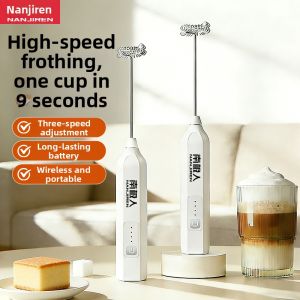 Nanjiren | Automatic Milk Frother and Egg Beater Small Home