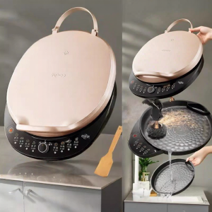 Supor | Multi-Function Electric Griddle with Double-Sided Heating Detachable Design