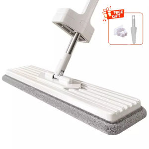 Newest Flat Mop 360°Rotating Self-contained Slide Floor Mop Microfiber Lazy No Hand-Washing Floating Mop Household Cleaning Tool