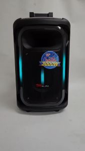 TW AUDIO BY TECHWOO 12 INCHES PARTY SPEAKER WITH LED LIGHTS & 2 WIRELESS MIC