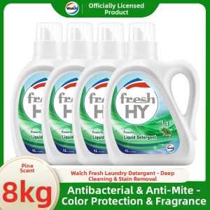 Walch | Antibacterial and Mite-removal Mildly Cleansing Stain-removing Color-protecting Long-lasting Fragrance Laundry Liquid