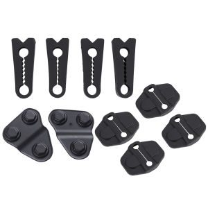Door Lock Buckle Screw Interior Protector Trim Rear Windshield Heating Wire Cover for Jeep Wrangler JL JT Gladiator 2018-2026