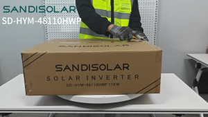 SANDISOLAR 11KP 48V Parallel Hybrid Inverter Dual MPPT Solar Charger Pure Sine Wave Supports Parallel & 3-Phase Operation