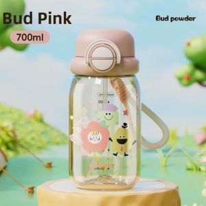 HOOMEY | High Appearance Child Friendly Straw Cup 2 Way Water Bottle