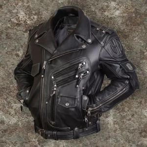 JAKET KULIT SAPI SRANGKEN ORIGINAL COCOK UNTUK TOURING
