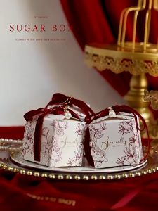 🇲🇾 Wedding Party Birthday Favour Goodies Gift Souvenir Doorgift Candies Square Shape Candy Box Kotak Gula-Gula Kahwin