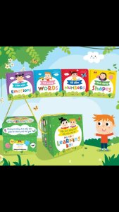 Sách - Boxset Tiếng Anh Đầu Tiên Của Bé - My First Learning Box (Hộp 4 Cuốn)