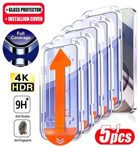 1-5Pcs Easy Installation Screen Protector For Samsung S25 Ultra S26 S24 FE S23 Plus A56 A55 A57 A16 A17 A37 A36 A26 A27 A07 A06