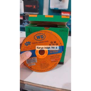 Cutting Wheel WD 4" x 12 mm Mata Potong Gerinda Besi Stainless Tipis Mata Potong Gerinda Cutting wd
