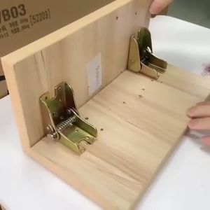 สีลอย เล็กล็อคโต๊ะพับเก้าอี้ขายึดบานพับล็อค สำหรับวางขา เก้าอี้ โน้ตบุ๊ก