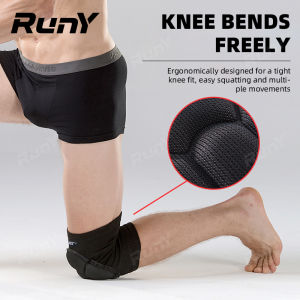 RunY Knee Pads Sports Protective Gear Anti-impact Thickened Sponge Cycling Accessories Protect Knees